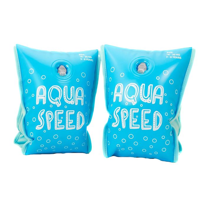 Mănuși de înot pentru copii AQUA-SPEED Premium albastru 764 2