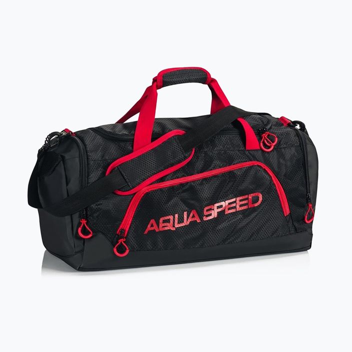 AQUA-SPEED Aqua Speed 31 sac de înot negru și roșu 141 5