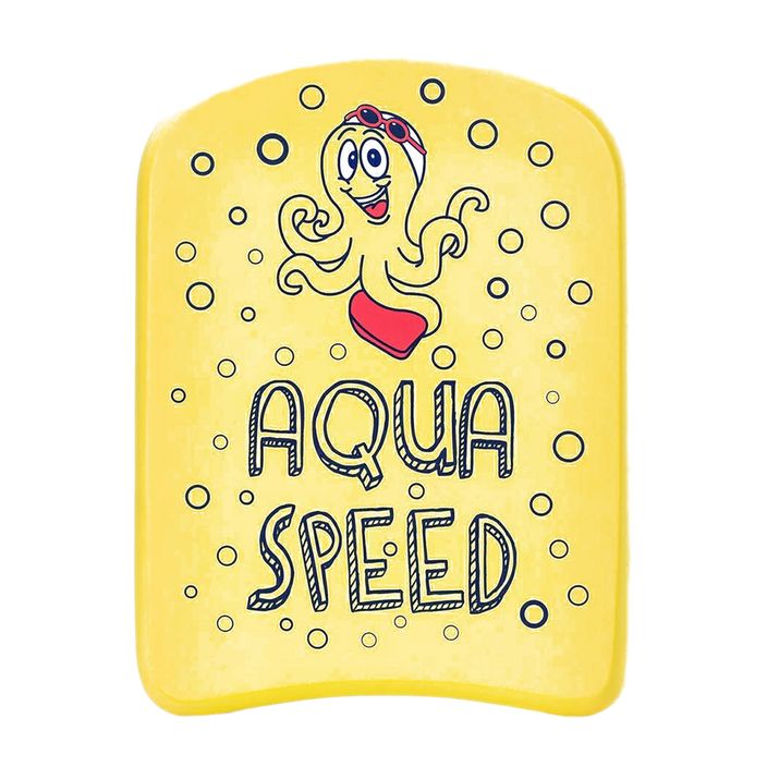 Placă de înot pentru copii AQUA-SPEED Kiddie Octopus galbenă 6897 2