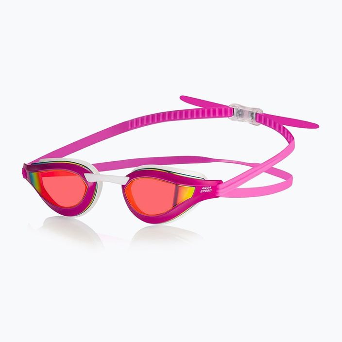 Ochelari de înot AQUA-SPEED Rapid Mirror roz 6989 6
