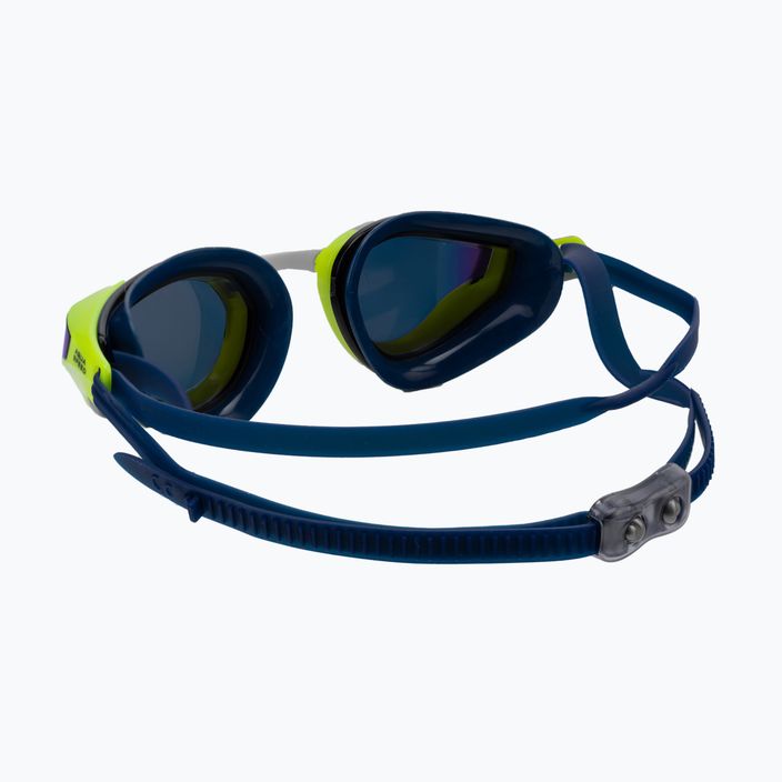 Ochelari de înot AQUA-SPEED Rapid Mirror verde-bleumarin 6990 4