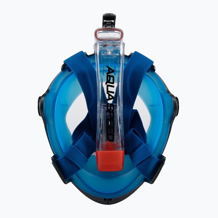 Mască completă pentru snorkelling AQUA-SPEED Spectra 2.0 albastru 247 4