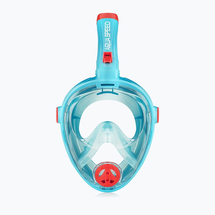 Mască completă pentru snorkelling AQUA-SPEED Spectra 2.0 Kid turcoaz 248 6