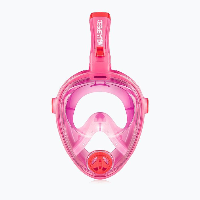 Mască facială completă de snorkeling pentru copii AQUA-SPEED Spectra 2.0 Kid roz 7081 2