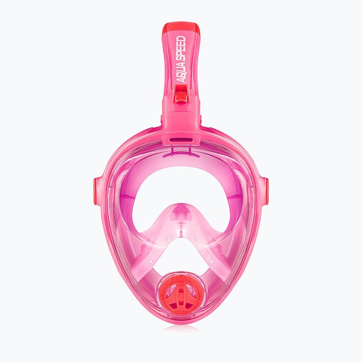 Mască facială completă de snorkeling pentru copii AQUA-SPEED Spectra 2.0 Kid roz 7085 2