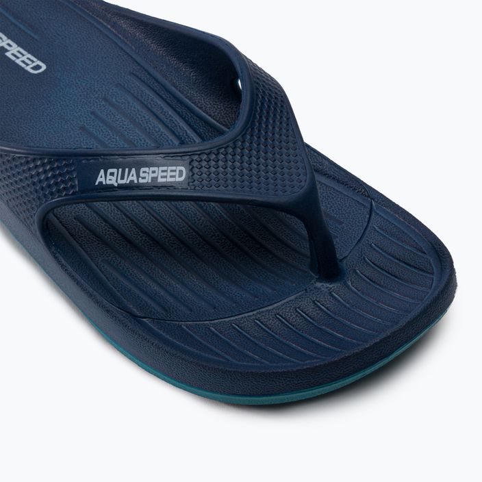 Papuci de baie pentru femei AQUA-SPEED Alcano 42 albastru marin 519 7