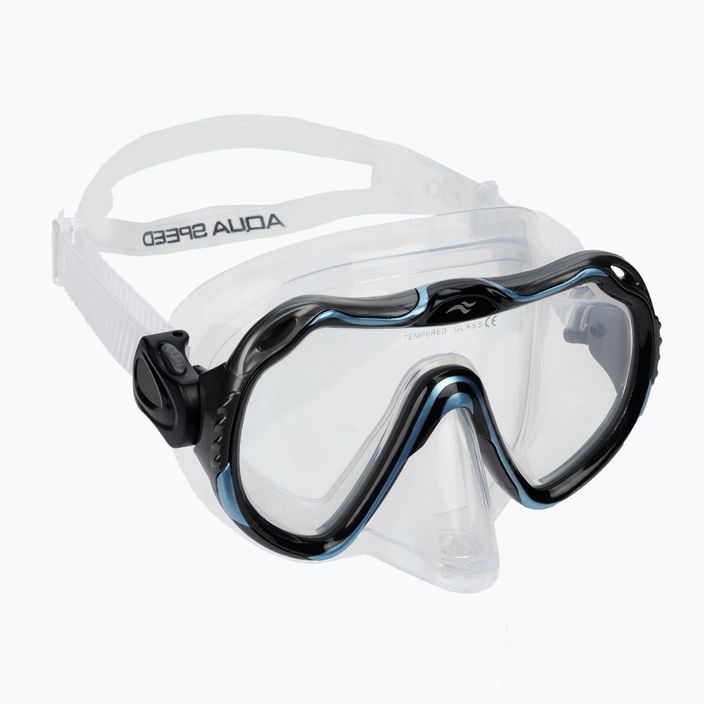 AQUA-SPEED Java + set de scufundări Elba albastru 614 2