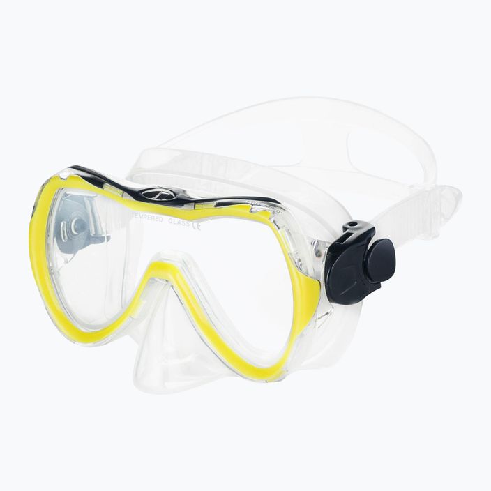 Set de scufundări pentru copii AQUA-SPEED Enzo + Evo galben 604 10