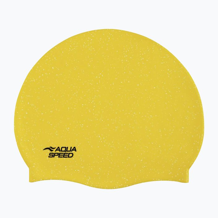 Cască de înot AQUA-SPEED Reco galbenă