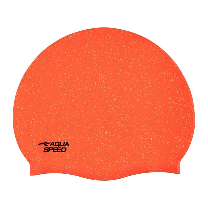 Cască de înot AQUA-SPEED Reco portocalie 2
