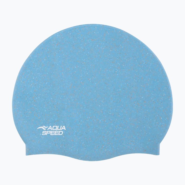 Cască de înot AQUA-SPEED Reco albastru deschis
