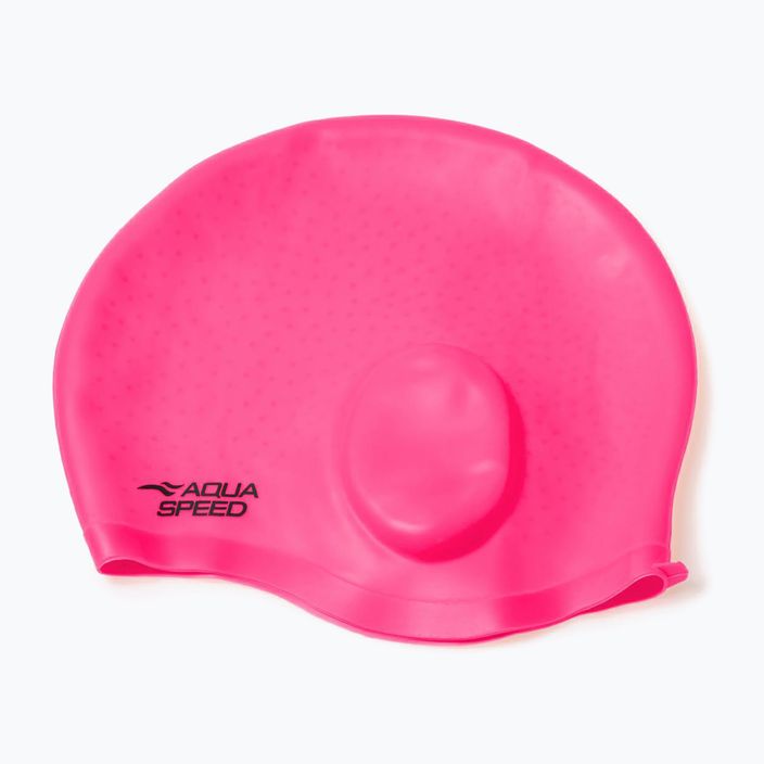 Cască de înot AQUA-SPEED Ear Cap Comfort roz