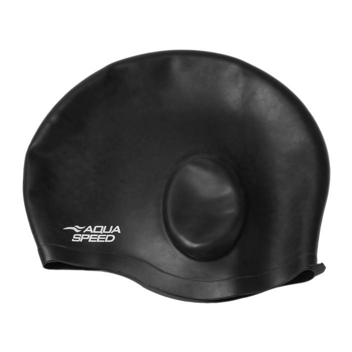 Cască de înot AQUA-SPEED Ear Cap Comfort neagră 2