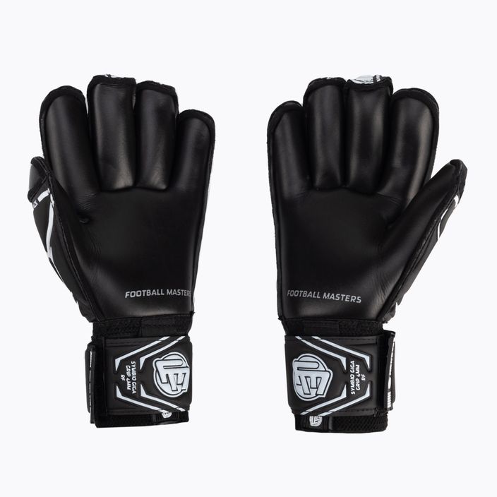 Mănuși de portar pentru copii Football Masters Symbio RF negru 1176-1 2
