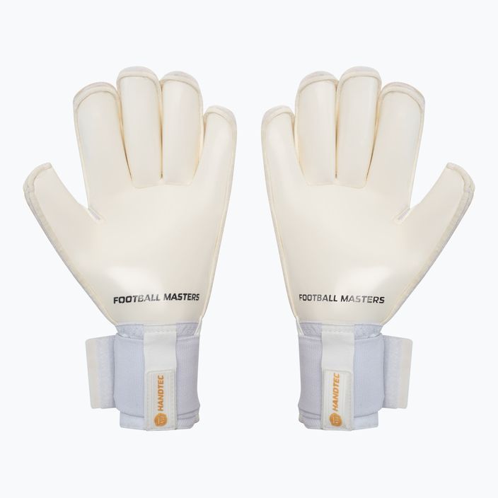 Football Masters Voltage Plus RF v 4.0 mănuși de portar alb și auriu 1172-4 2