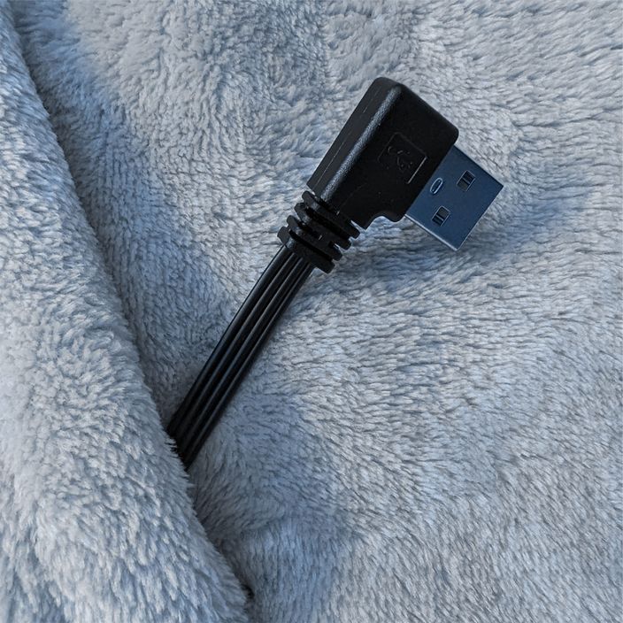 Poncho cu încălzire și intrare USB Glovii GU1G gri 4