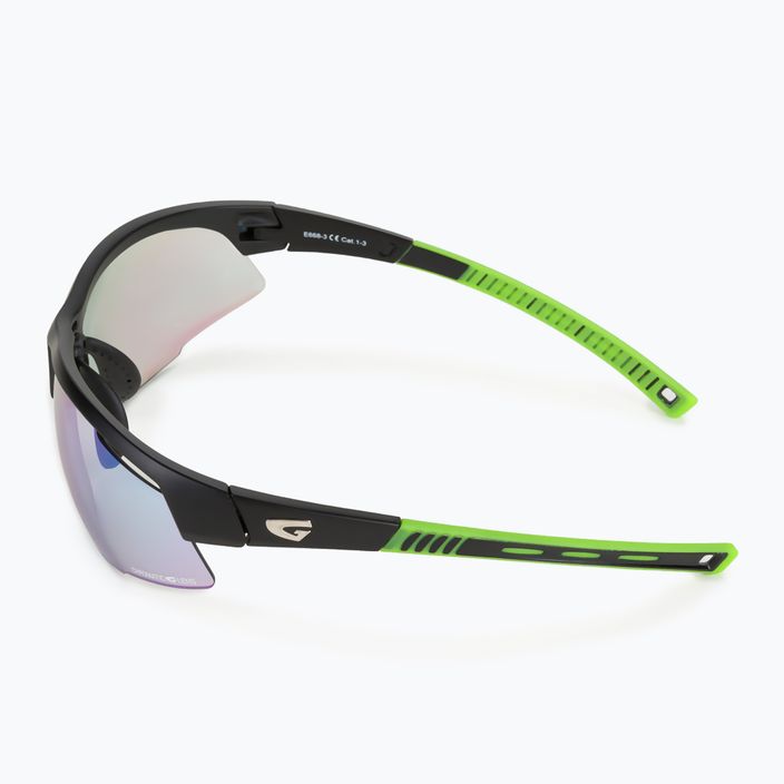 Ochelari de ciclism GOG Falcon C negru/verde E668-3 4