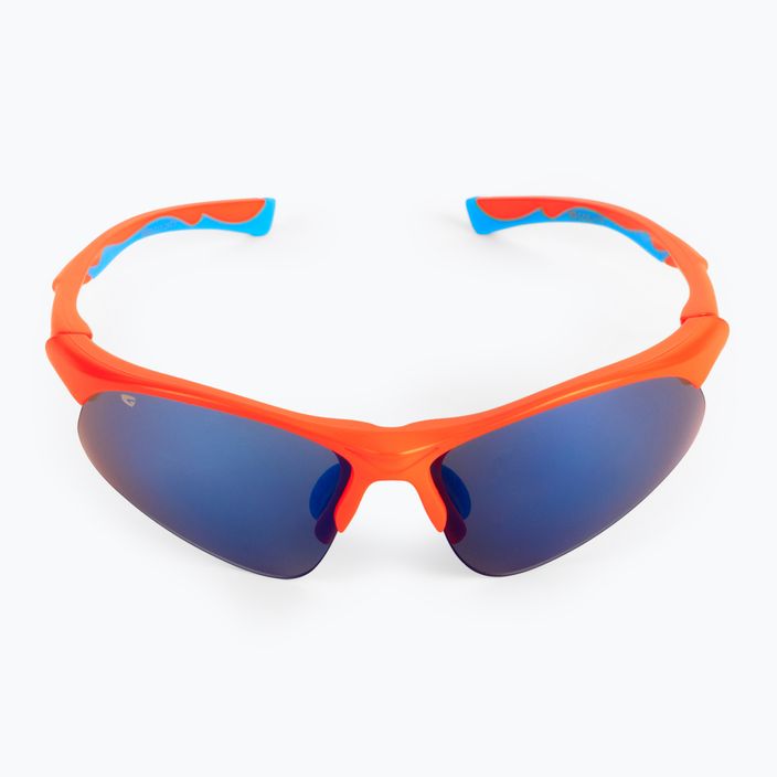 Ochelari de ciclism pentru copii GOG Balami mat neon portocaliu / albastru / albastru oglindă E993-3 3