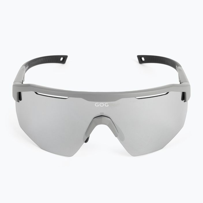 Ochelari de ciclism GOG Argo gri mat / negru / oglindă argintie E506-1 4