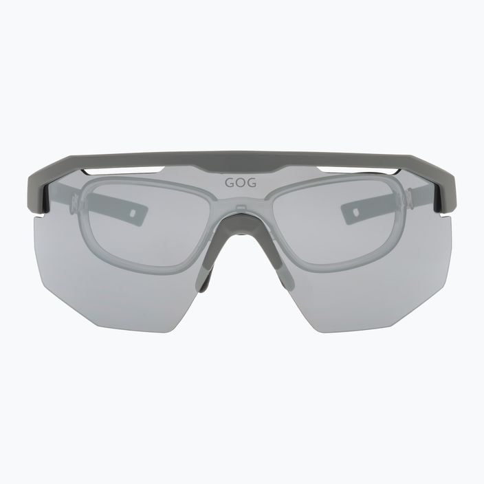 Ochelari de ciclism GOG Argo gri mat / negru / oglindă argintie E506-1 8