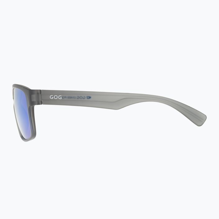 Ochelari de soare GOG Logan Logan fashion gri cristal mat / alb-albastru policromat E713-2P 7