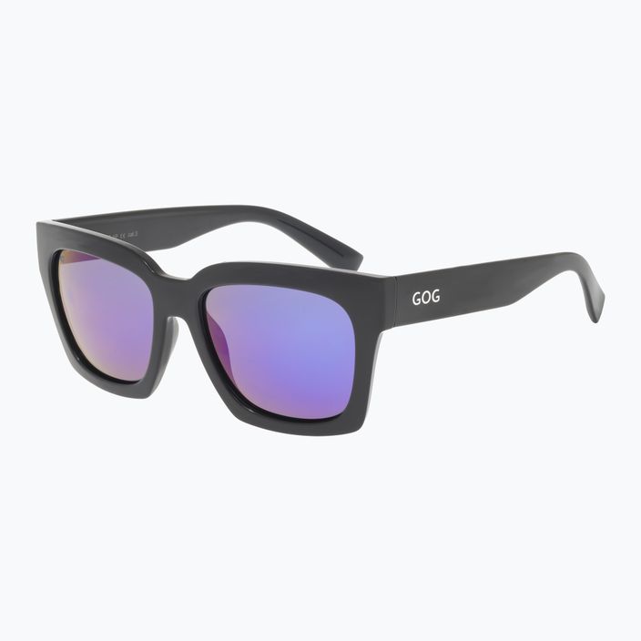 Ochelari de soare pentru femei GOG Emily fashion negru / violet policromat E725-1P 6