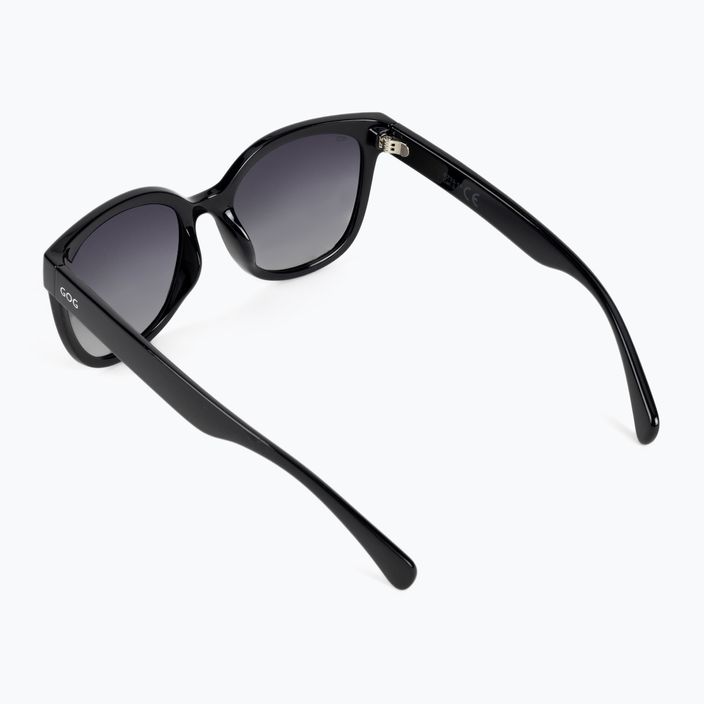 Ochelari de soare pentru femei GOG Sisi fashion negru / gradient smoke E733-1P 2