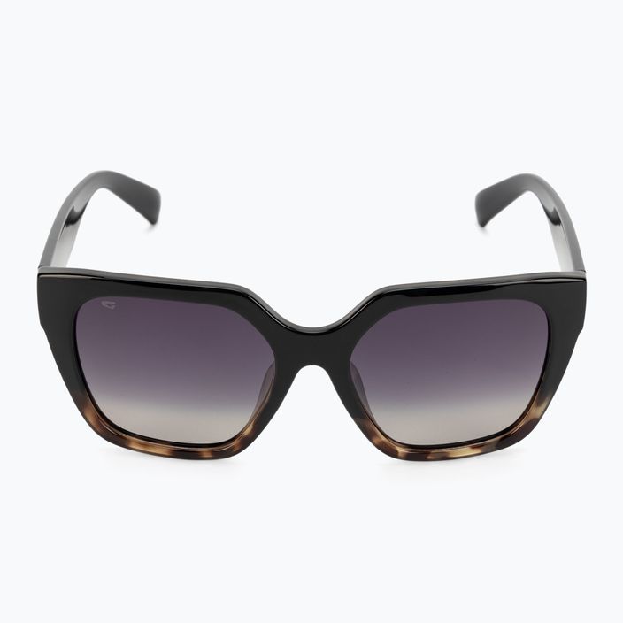 Ochelari de soare pentru femei GOG Hazel fashion negru / maro demi / gradient smoke E808-1P 3