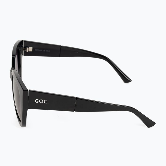 Ochelari de soare pentru femei GOG Claire fashion negru / gradient smoke E875-1P 4