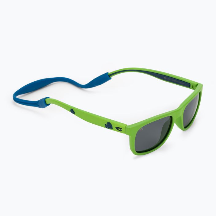 Ochelari de soare pentru copii GOG Alice junior mat neon verde / albastru / fum E961-2P 5