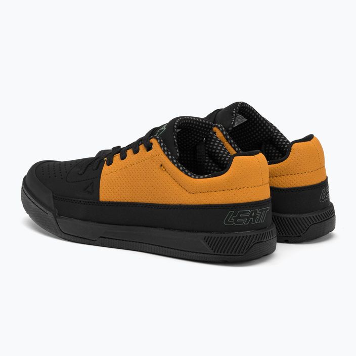 Pantofi de ciclism cu platformă pentru bărbați Leatt 2.0 Flat negru/maro 3023049055 4