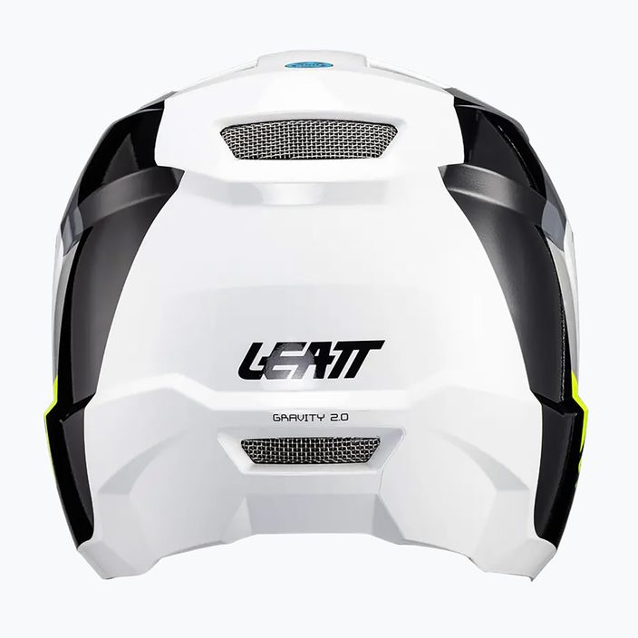 Cască de ciclism Leatt MTB Gravity 2.0 V24 white/black 5