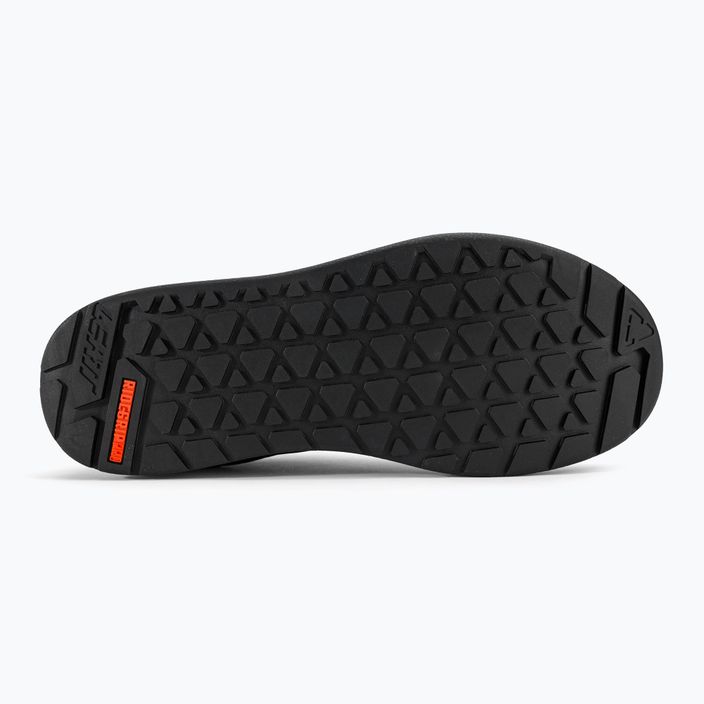 Pantofi de ciclism pentru bărbați Leatt 2.0 Flat stealth platformă stealth pentru bărbați 5