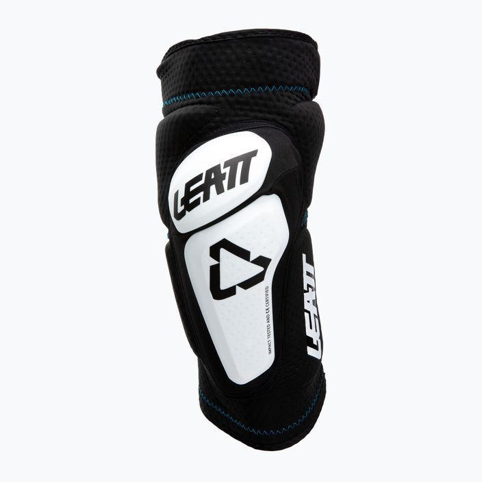 Leatt 3DF 6.0 protecții pentru genunchi negru și alb 5018400490 2