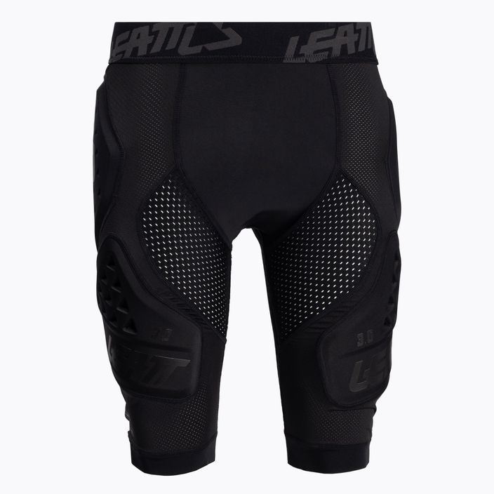 Pantaloni scurți de ciclism de siguranță Leatt Impact 3DF 3.0 pentru bărbați negru 5019000301