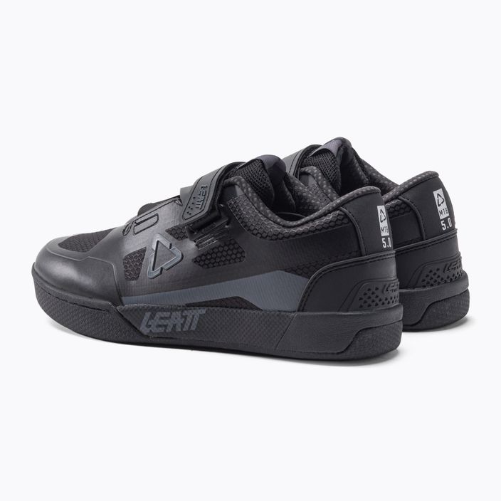 Pantofi de ciclism pentru bărbați Leatt 5.0 Clip negru 3020003822 3