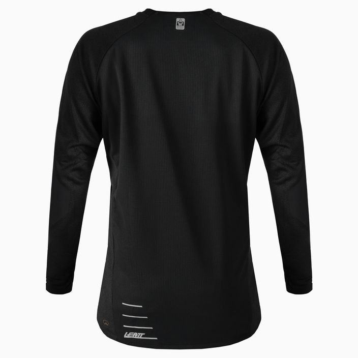 Leatt MTB 5.0 tricou de ciclism pentru bărbați negru 5021120301 2