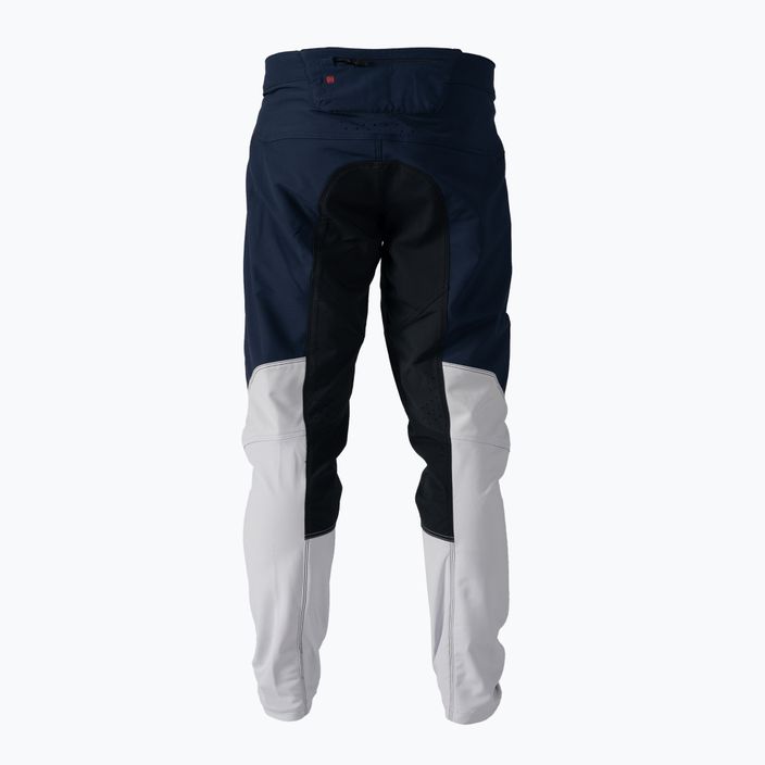 Pantaloni de ciclism Leatt MTB 4.0 pentru bărbați albastru și alb 5021110920 2
