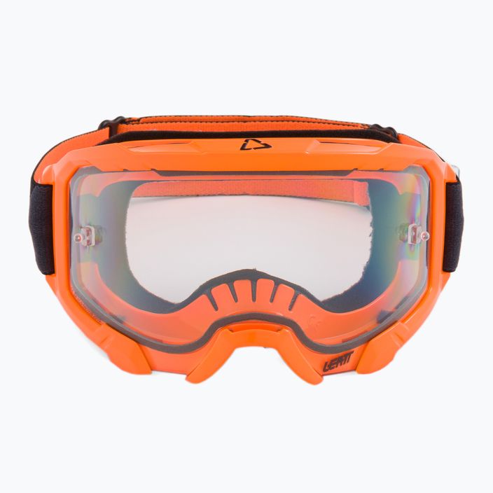 Ochelari de ciclism Leatt Velocity 4.5 neon portocaliu / transparent 8022010500 2