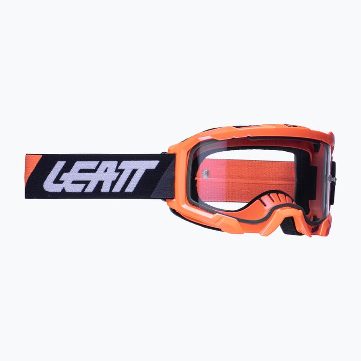 Ochelari de ciclism Leatt Velocity 4.5 neon portocaliu / transparent 8022010500 6
