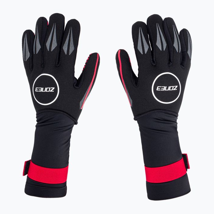 Zone3 mănuși din neopren roșu/negru NA18UNSG108 3
