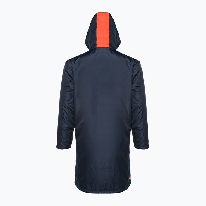 Zone3 Robe Robe Fleece Parka jachetă albastru marin CW18UFPJ103 2