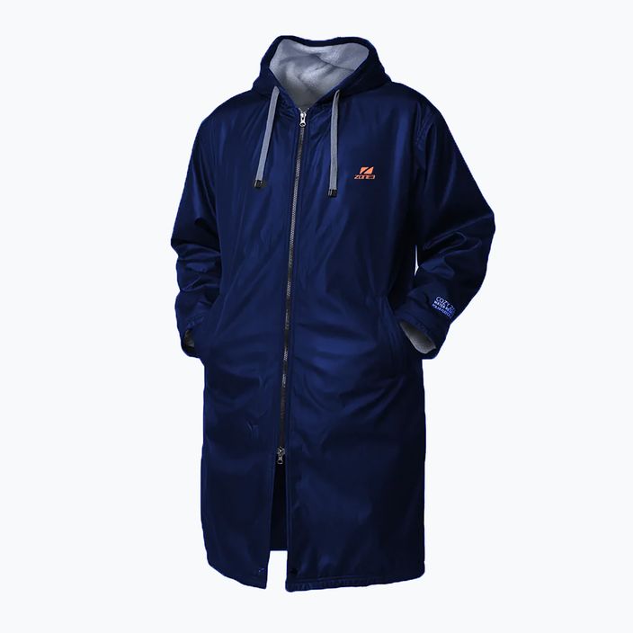 Zone3 Robe Robe Fleece Parka jachetă albastru marin CW18UFPJ103 6