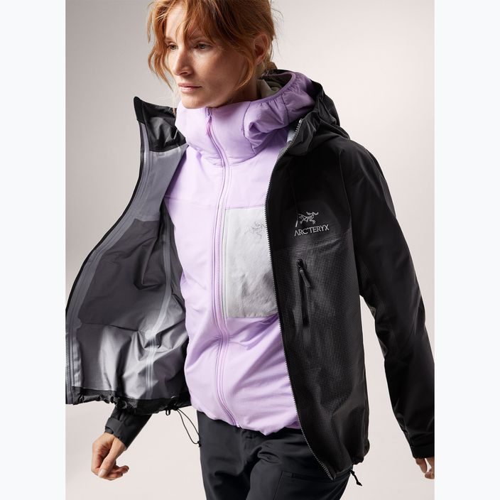 Arc'teryx Alpha jachetă de ploaie pentru femei negru 3