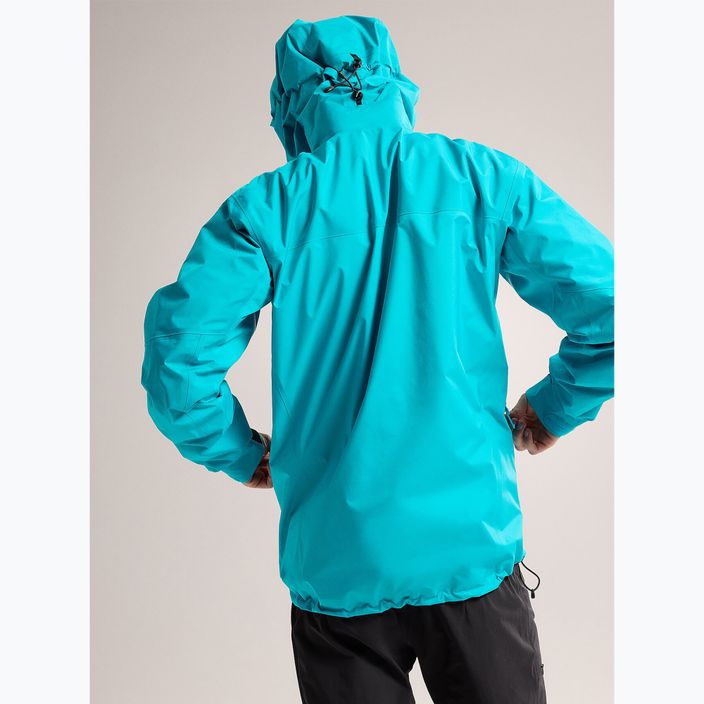 Jachetă de ploaie pentru bărbați Arc'teryx Beta AR albastru tetra pentru bărbați 2