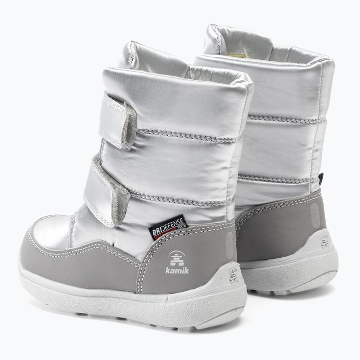 Kamik Snowcutie cizme de drumeție pentru copii de argint Kamik Snowcutie 3