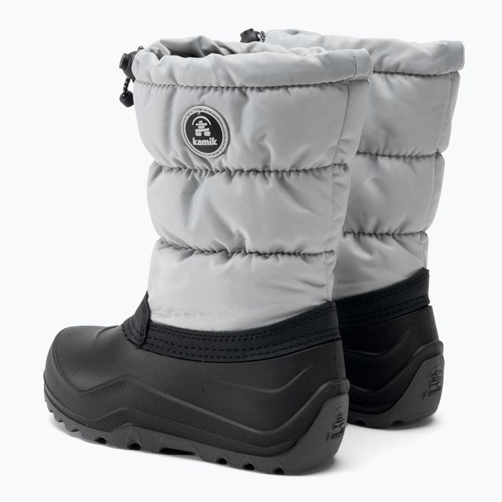 Kamik Snowcozy cizme de trekking pentru copii gri deschis 3