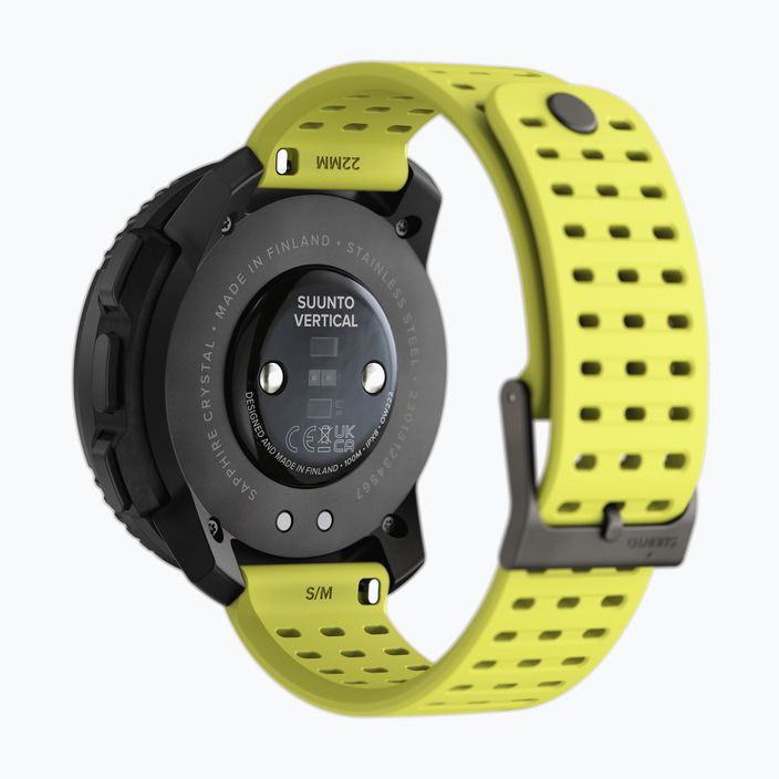 Suunto Vertical ceas galben SS050864000 4