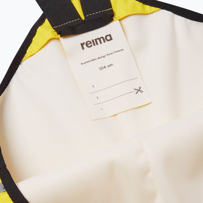 Reima Lammikko pantaloni de ploaie pentru copii, galben 5100026A-2350 3
