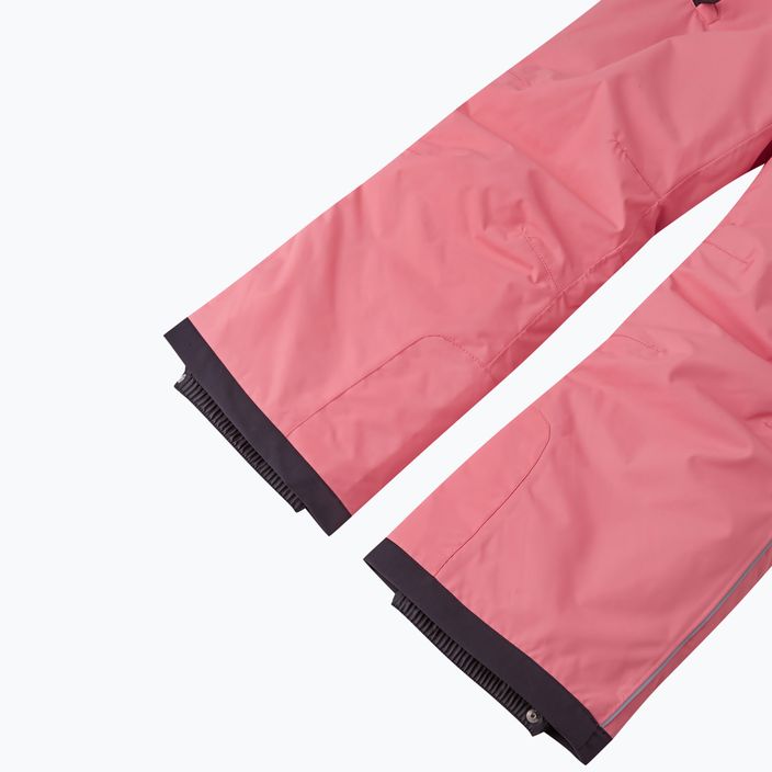 Pantaloni de schi pentru copii Reima Terrie roz coral 6